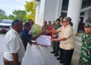 Pasca Bentrok Danar, Bantuan Dinsos Maluku Mulai Disalurkan Pemkab Maluku Tenggara