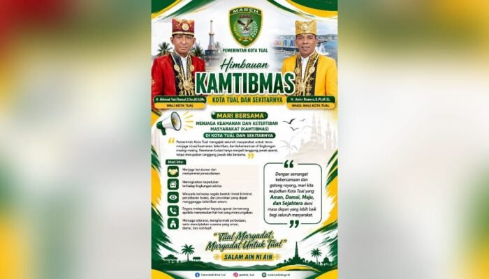 Pemkot Tual Imbau Masyarakat Jaga Kamtibmas