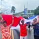 Dari Ambon untuk Oranje, Bendera Raksasa Belanda Meriahkan Color Fun Walk 2026
