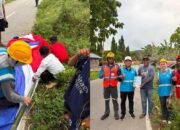 Bendera Piala Dunia Dipasang Dekat Jaringan Listrik, PLN ULP Saumlaki Bergerak Sekaligus Edukasi Warga
