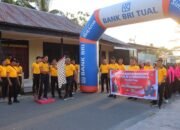 Jelang HUT Bhayangkara Ke-80, Polres Tual Gelar Jalan Santai