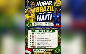 Fans Brasil Kepulauan Kei Gelar Nobar Piala Dunia 2026, di Sini Lokasinya