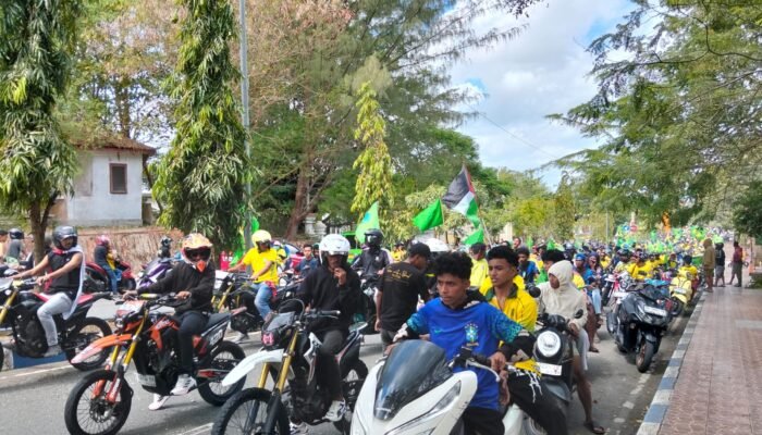 Ribuan Fans Brasil di Kepulauan Kei Pawai Kemenangan Usai Menang Telak Atas Haiti