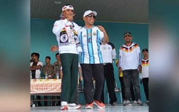 Meskipun Fans Fanatik Jerman, Wali kota Tual Pilih Kenakan Baju Netral di Konvoi Piala Dunia 2026 Peace From Kei