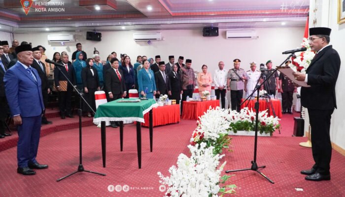 Usai Dilantik, Sekda Definitif Ambon Diminta Pangkas Birokrasi Lambat dan Jaga Netralitas ASN