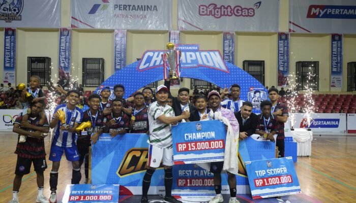 Pertamina Tutup MyPertamina Futsal Competition 2026, SMAN 2 Jayapura Raih Gelar Juara