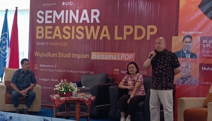 Kabar Gembira! Beasiswa LPDP Tahap II 2026 Sudah Buka, Cek Sosialisasi di Poltek Perikanan Tual