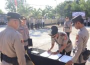 Ipda Willem Sapukete Resmi Jabat Kapolsek Kei Kecil Barat, Kapolres Malra Harap Tingkatkan Pengabdian