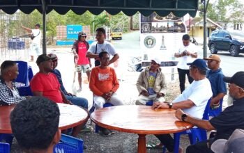 Bupati Tinjau Pembangunan Monumen Pater Yohanes Kusters SJ di Ohoi Namar, Disiapkan Jadi Ruang Publik Edukatif
