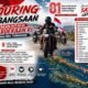 Touring Kebangsaan Warnai HUT RI di Malra, Warga Dapat Bendera Merah Putih dan Cek Kesehatan Gratis