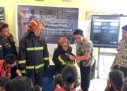 Bandara Pattimura Edukasi Siswa SD Tawiri soal Keselamatan Penerbangan dan Bahaya Bermain Layang-layang di KKOP