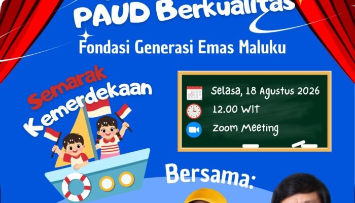 Jangan Lewatkan! Webinar Nasional LPAI Maluku Gelar Pelatihan Gratis Guru PAUD Besok