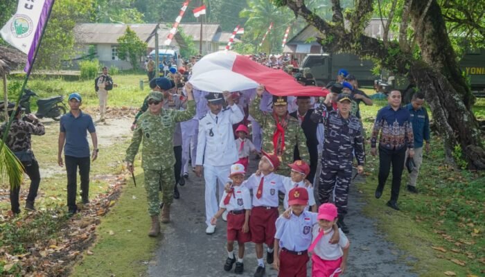 HUT ke-81 RI, Pangdam Pattimura Tegaskan Kehadiran Negara hingga Pelosok Aboru