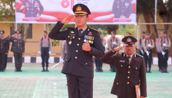 HUT ke-81 RI, Polres Tual Perkuat Komitmen Jaga Keamanan dan Tegakkan Hukum Berkeadilan