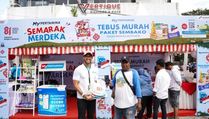 Tebus Murah Sembako Pertamina di Ambon, Belanja Hemat Sekaligus Bantu Korban Gempa NTT