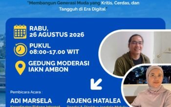 Pendaftaran Dibuka: Workshop Literasi Media untuk Mahasiswa dan Pemuda Maluku