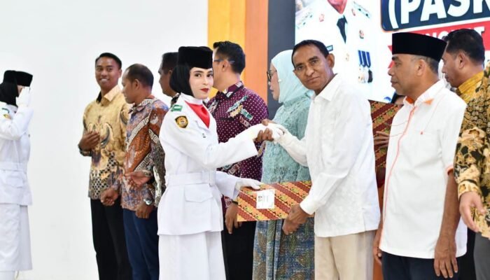 Dua Bulan Berlatih, 33 Paskibraka Tual Terima Apresiasi Pemkot