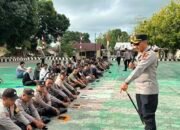 Cegah Judi Online, Kapolres Tual Sidak Handphone Personel