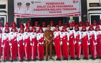 Jelang 17 Agustus 2026, 30 Putra-Putri Malra Masuk Pemusatan Latihan Paskibraka