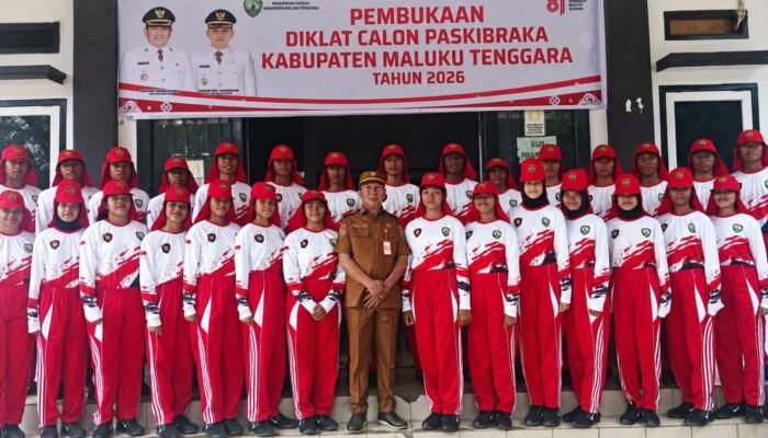 Jelang 17 Agustus 2026, 30 Putra-Putri Malra Masuk Pemusatan Latihan Paskibraka