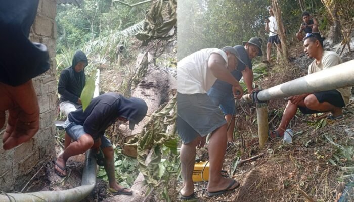 Pipa Rusak Tertimpa Pohon, Distribusi Air Bersih di Galala Ambon Kembali Normal