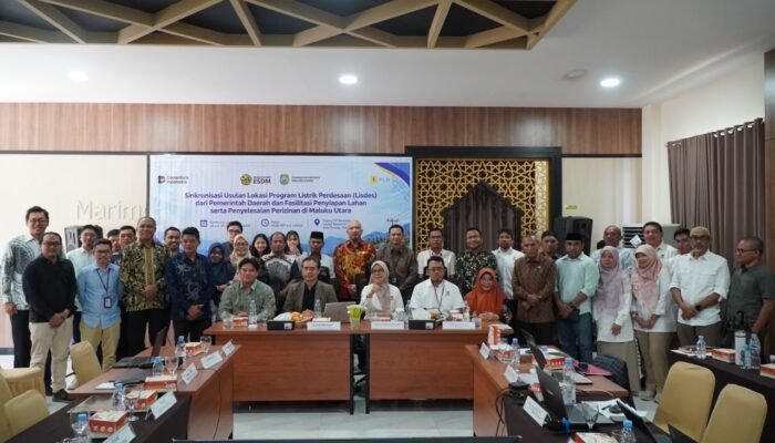 DJK Kementerian ESDM, PLN, dan Pemerintah Daerah Perkuat Sinergi Percepatan Akses Listrik Desa di Maluku Utara