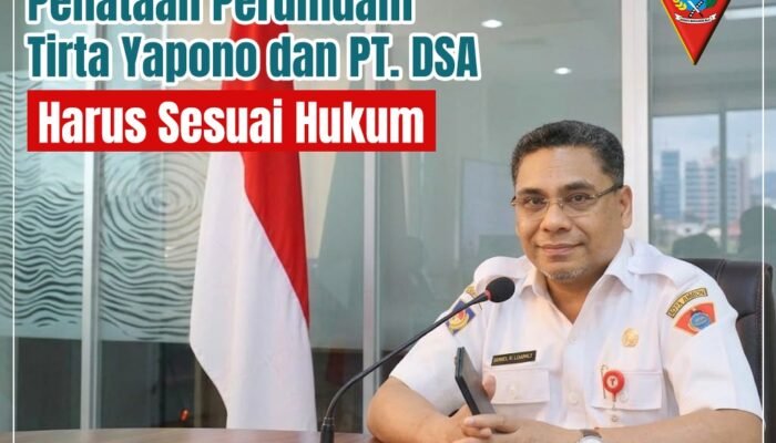 Pemkot Ambon: Penataan Perumdam Tirta Yapono dan PT DSA Harus Sesuai Hukum dan Utamakan Layanan Air Bersih