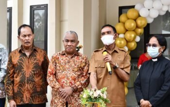 Resmikan Gedung Protestan Center Gereja Sion, Wali kota Tual Harap Perkuat Koordinasi Pelayanan