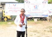Wali Kota Tual Lakukan Peletakan Batu Pertama Kantor DPD Partai Perindo di Fiditan