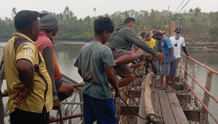 Jembatan Rumadian-Dian di Maluku Tenggara Masih Diperbaiki, Warga Diimbau Lewat Jalur Bandara