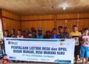 Terangi Dusun Wansar di Pulau Buru, PLN Buka Peluang Baru bagi Pendidikan dan Ekonomi Masyarakat