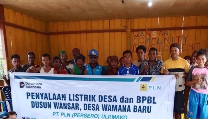 Terangi Dusun Wansar di Pulau Buru, PLN Buka Peluang Baru bagi Pendidikan dan Ekonomi Masyarakat