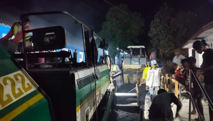 Jalan Hotmix Ohoi Ohoira – Ohoiren Maluku Tenggara Rampung, Dukung MPP XXXVII AMGPM