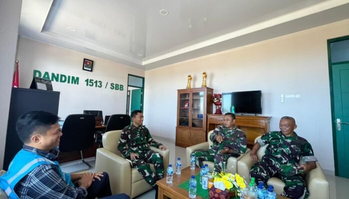 PLN ULP Piru Gandeng Kodim 1513 Perkuat Pelayanan Listrik dan Program Strategis di Seram Bagian Barat