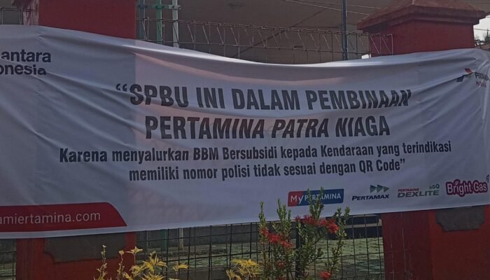 Pertamina Patra Niaga Perketat Pengawasan BBM Subsidi, SPBU di Entrop Kena Sanksi 7 Hari