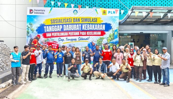 Antisipasi Risiko Kebakaran, PLN UP3 Ambon Latih Pegawai Tangani Keadaan Darurat