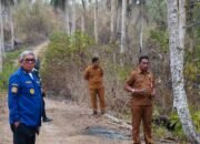 Bupati Maluku Tenggara Tinjau Karhutla di Desa Evu